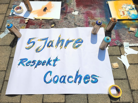 PAT23 Graffiti Projekt Vielfalt Berufsschule Böhlen Nähe Leipzig