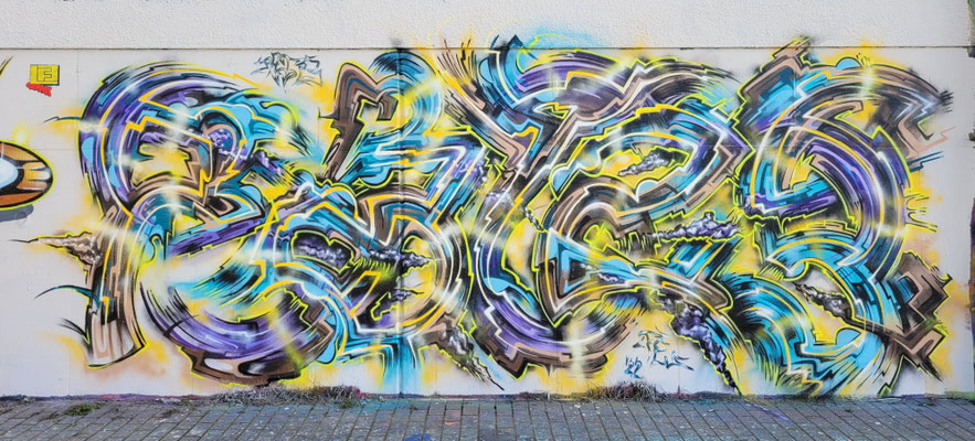 PAT23 Piece - Graffiti Kunst Leipzig 2022
