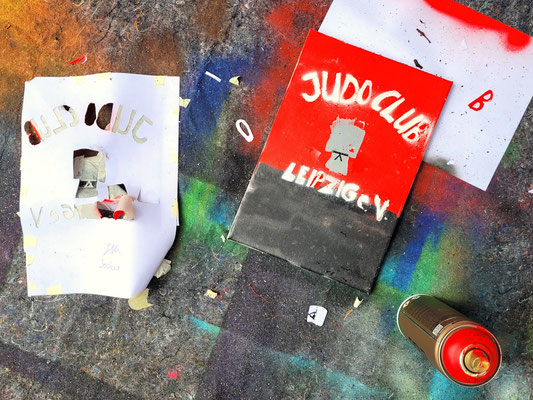 PAT23 Leinwand Graffiti Projekt Grundschule Markkleeberg bei Leipzig 2023