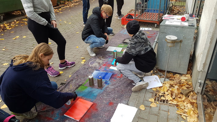 Graffiti Workshop Leipzig in Volkshochschule Dresden