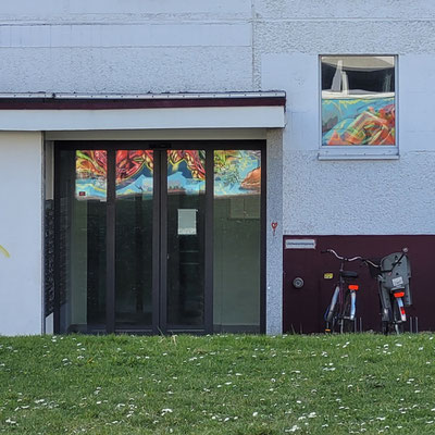 PAT23 2022 - Graffiti Projekt Leipzig Grünau - Außengestaltung Freizeittreff Wilde11