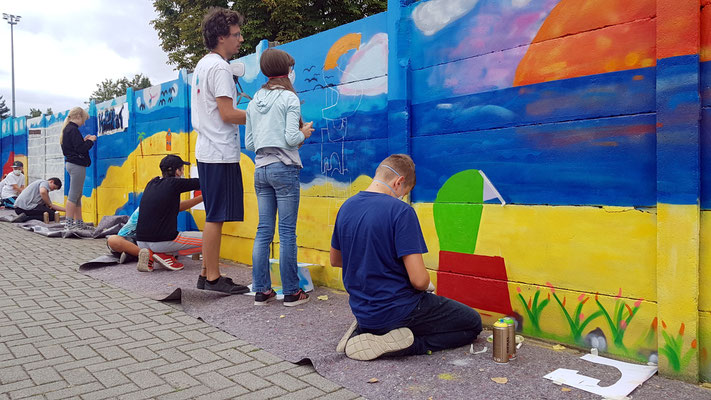 PAT23 - Graffiti Workshop Leipzig Markranstädt - Volkshochschule