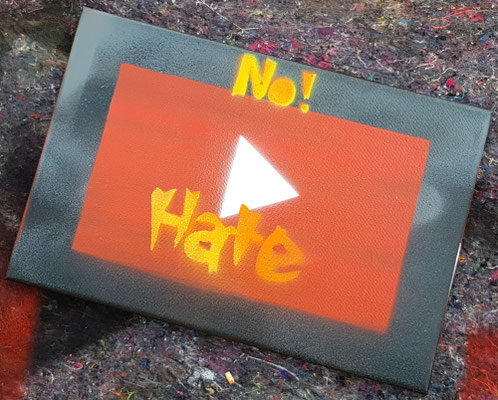 PAT23 Graffiti Angebot für "Rap Against Hate" Ariowitsch-Haus Leipzig 2019
