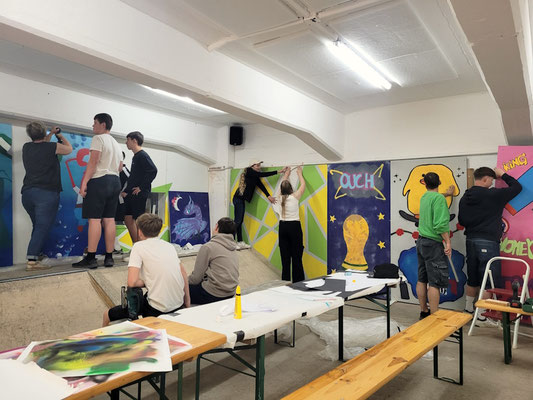Graffiti Workshop Leipzig Zwenkau