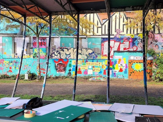 Graffiti Workshop Leipzig Jugend Demokratie