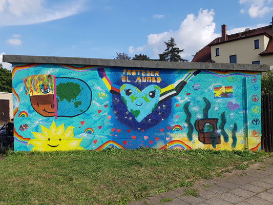 2021 - PAT23 Graffiti Projekt Leipzig Markkleeberg