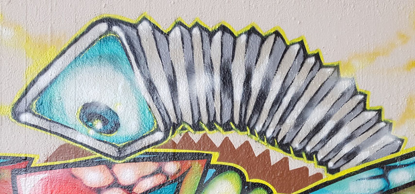 PAT23 - Freestyle Graffiti Character Pilzauge 3 - Leipzig 2021