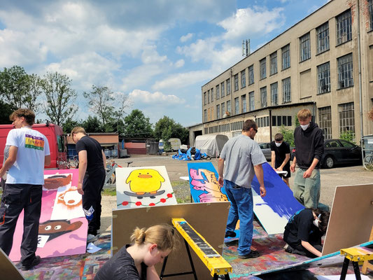 PAT23 Graffiti Projekt Zwenkau bei Leipzig 2025 | DPFA + Wheels 'n Culture