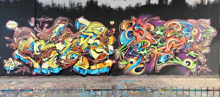 PAT23 & FRAEN LFE-Team - Graffiti Kunst Leipzig 2024