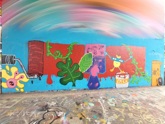 PAT23 Graffiti Projekt Leipzig zur Konfirmation