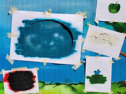 Graffiti Workshop Leipzig Grundschule