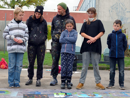 PAT23 & Fraencisart - Graffiti Workshop Leipzig - Wilhelm-Hauff Grundschule 