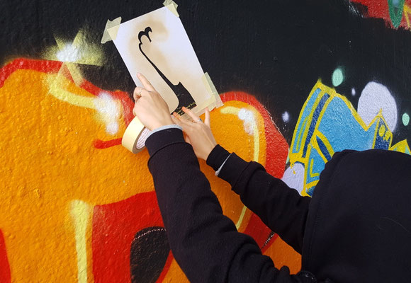 Graffiti Workshop Leipzig Freiwilligendienst Jugend