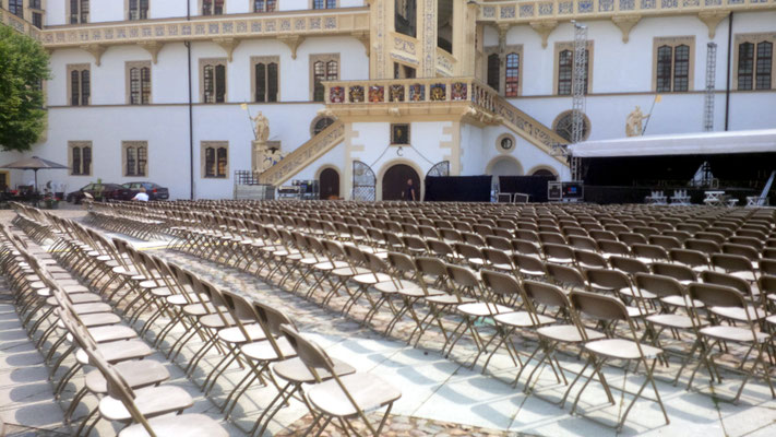 Reihengroßbestuhlung Open Air