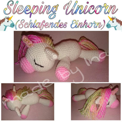 Anleitung: https://amigurumi.today/unicorn-pony-crochet-pattern-free/