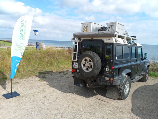 Versorgungsstation vor Dahme (Foto: HuK)
