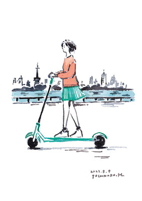 e-scooter（color）