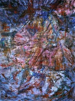 PALFRADER; 76x58 cm; Acryl auf Leinen; Preis € 400,-