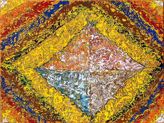 ORIENTUM, 60x80 cm, Acryl auf Leinen (NICHT ERHÄLTLICH) 