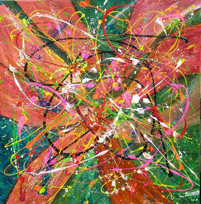 , 80x100 cm, Acryl auf Leinen, Preis € 450,-