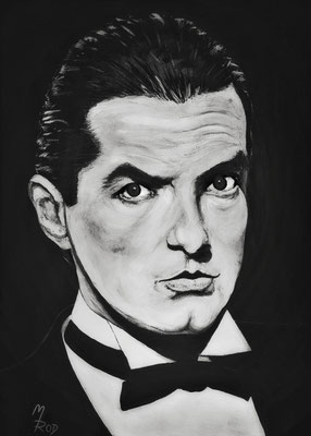 FALCO Nr.1; 70x50 cm; Gesso auf Leinen (NICHT ERHÄLTLICH) 