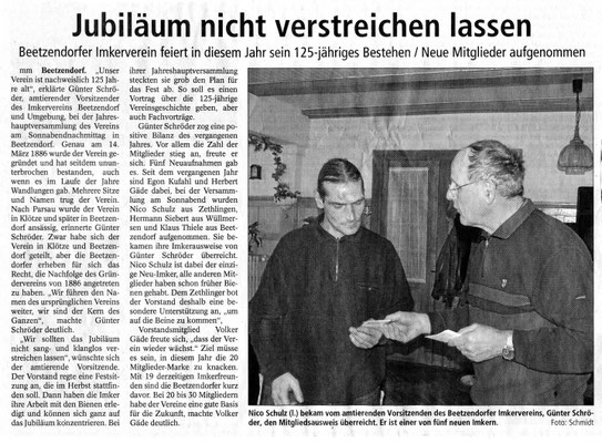 18.1.2011 Altmarkzeitung