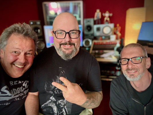 ... mit Michu Stalder und Marcel Jeker in den *United Studios* - Bettlach