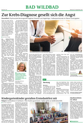 Schwarzwälder Bote 29.09.2021