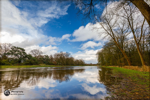 Hochwasser an der Hase Haselünne