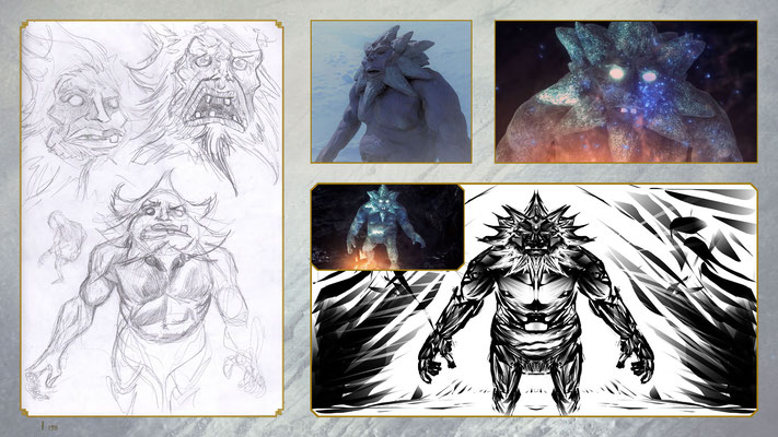 Excerpt from Lost in the Woods - Art & Design + Storyboard