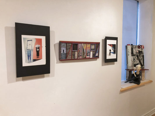 Collages by deborah harris, Eduard Zibnitski