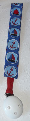 SK "Anker + Segelboot blau-rot"