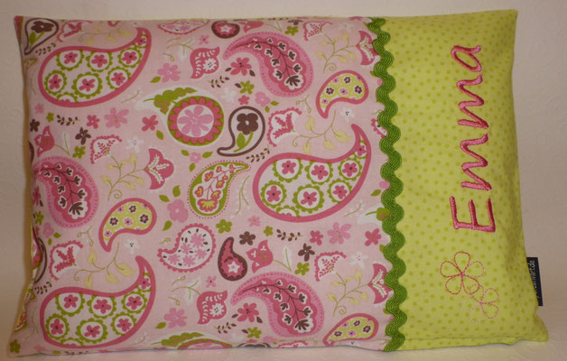 K Paisley rosa-grün in 23x33 cm