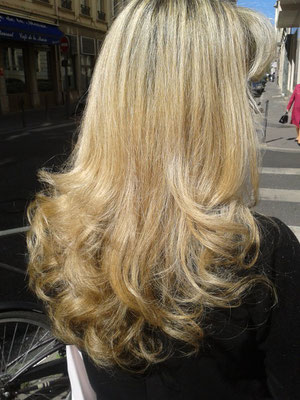 Balayage blond