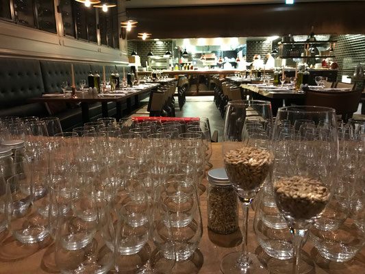 Biersommelier Berlin - Vorbereitung Bierverkostung