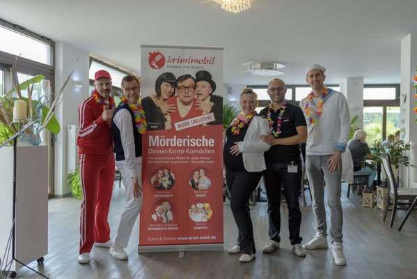 Theater krimimobil Berlin - Krimi-Dinner - Mord in der Südsee