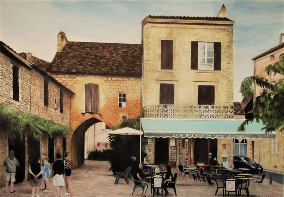 CADOUIN (Dordogne) 500 x 700- 2018