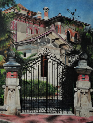 Villas Alexandre Dumas Arcachon 40 x 50 - 2020