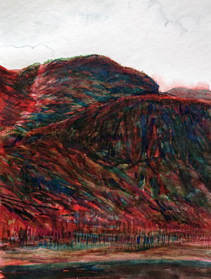 VA_10, watercolour on paper, 23x30,5 cm, 2020_Not available