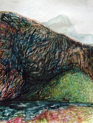 VA_15, watercolour on paper, 23x30,5 cm, 2020