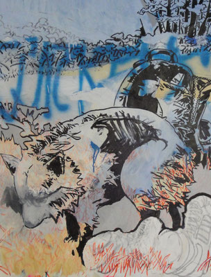 Scotty the dog 2011 80x60cm 2011