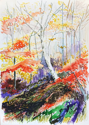 VA_40_watercolour on paper, 29,5x21 cm, 2020