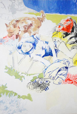 Sleeping Flower 180x120cm 2011