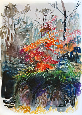 VA_41_watercolour on paper, 29,5x21 cm, 2020_Not available