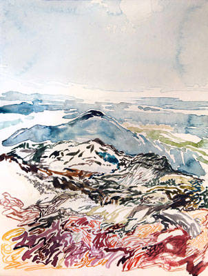 VA_1, watercolour on paper, 23x30,5 cm, 2020_Not available