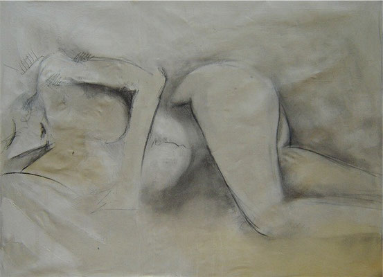 Ritratto di donna sdraiata 100x70cm  11'06