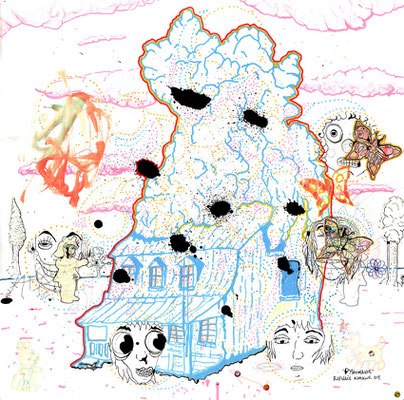 Pyromanie<BR><FONT size="1">67 x 67cm R.K. 2012</FONT><BR>