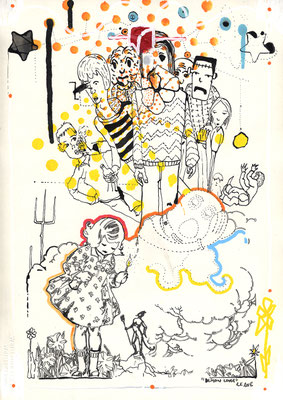 Demon Lover 29,7 x 21cm R.K. 2018