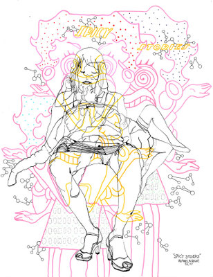Spicy Story 72 x 55cm R.K. 2010