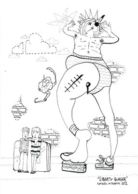 Liberty Burger 29,7 x 21cm R.K. 2012